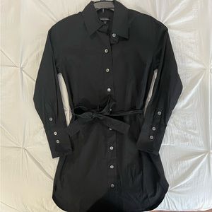 Banana Republic, XX small, versatile Black Mini Shirt Dress
